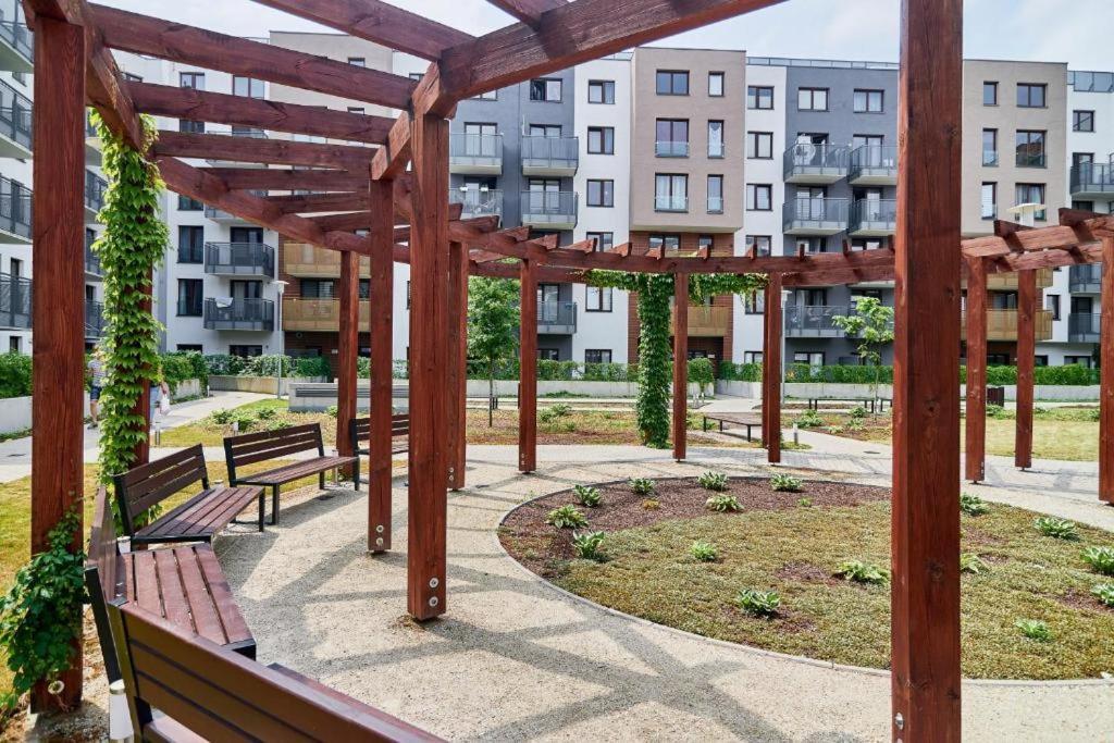 Green Terrace Centrum Apartment 브로츠와프 외부 사진